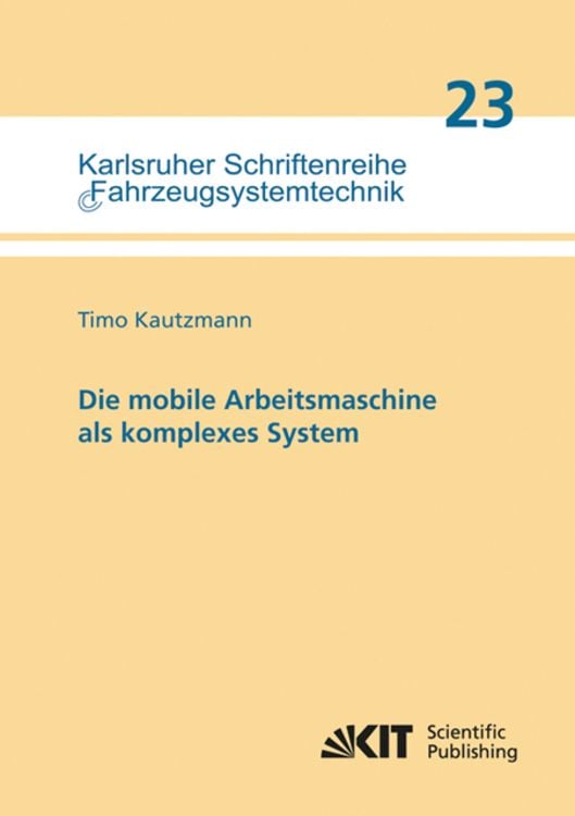 Produktbild: Die mobile Arbeitsmaschine als komplexes System
