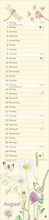 Produktbild: Edith Holden: Mit der Natur durchs Jahr Kalender 2027