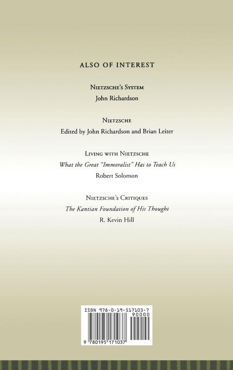Produktbild: Nietzsche's New Darwinism