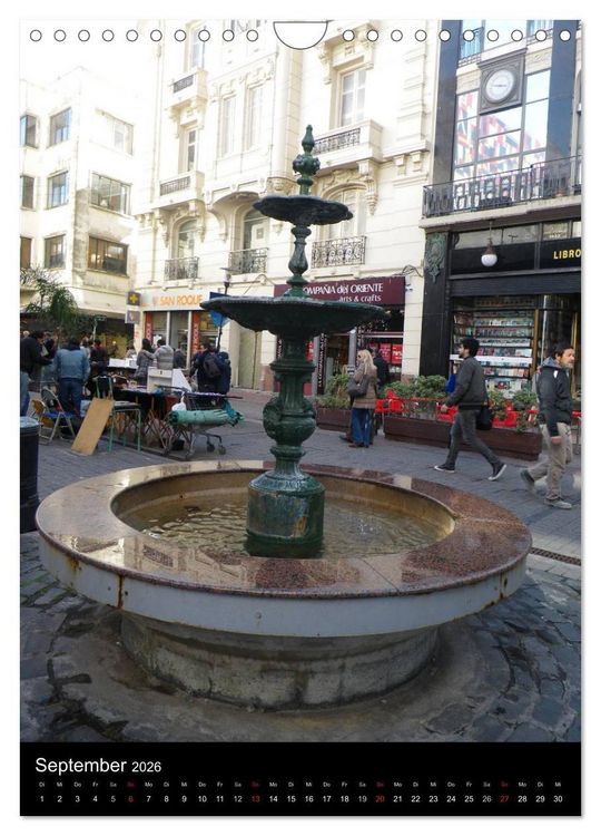 Produktbild: Winter in Montevideo (Wandkalender 2026 DIN A4 hoch), CALVENDO Monatskalender