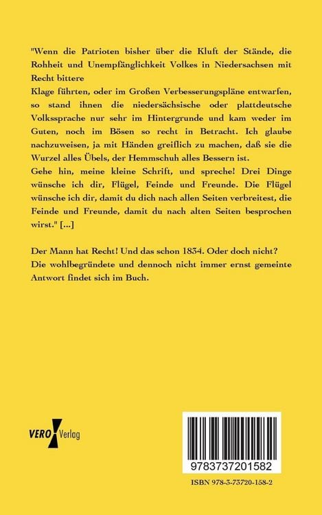 Produktbild: Soll die plattdeutsche Sprache gepflegt oder ausgerottet werden?