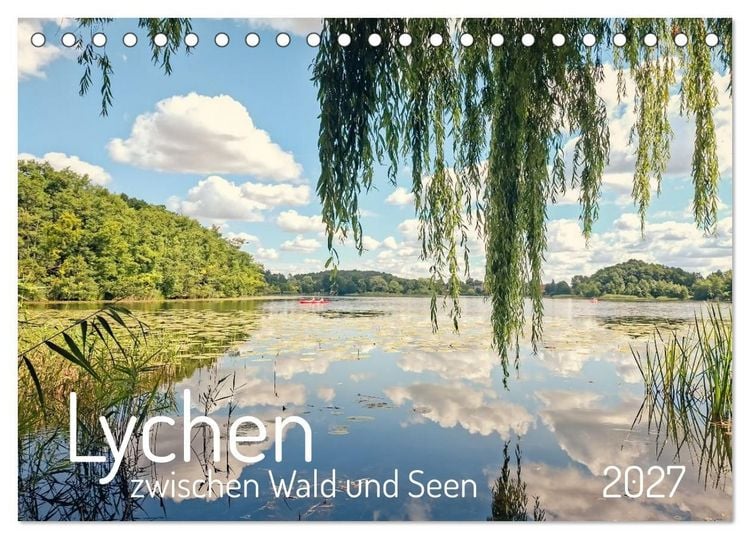 Produktbild: Lychen - zwischen Wald und Seen (Tischkalender 2027 DIN A5 quer), CALVENDO Monatskalender