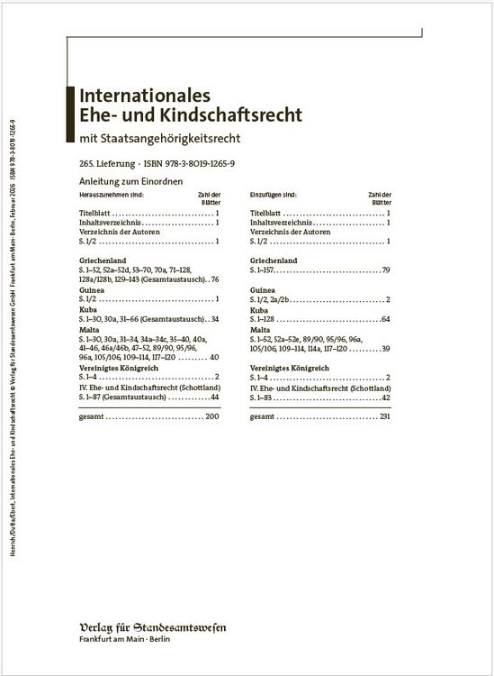 Produktbild: Internationales Ehe- und Kindschaftsrecht mit Staatsangeh&ouml;rigkeitsrecht