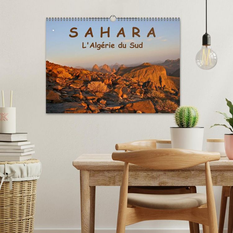 Produktbild: LE SAHARA L'Alg&eacute;rie du Sud (Calendrier mural 2026 DIN A3 vertical), CALVENDO calendrier mensuel