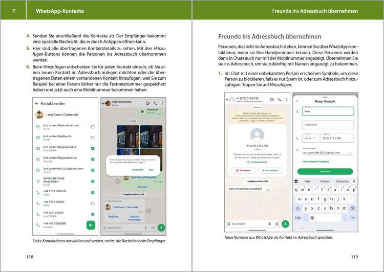Produktbild: WhatsApp - optimal nutzen - 7. Auflage - neueste Version 2025; auch alle neuen KI-Funktionen erkl&auml;rt