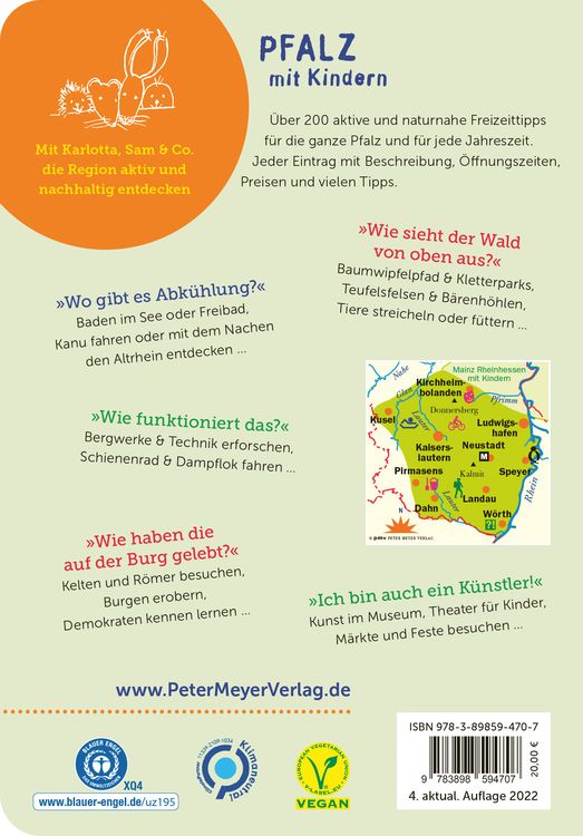 Produktbild: Pfalz mit Kindern
