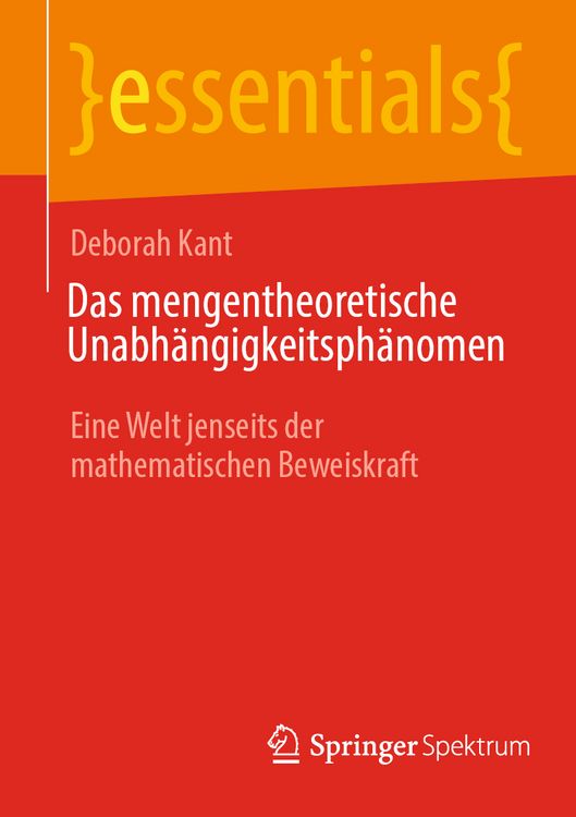 Produktbild: Das mengentheoretische Unabhängigkeitsphänomen