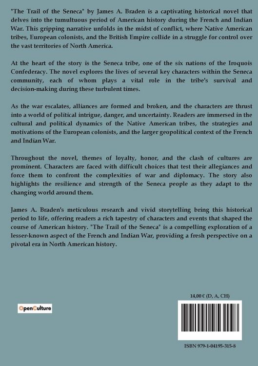 Produktbild: The Trail of the Seneca