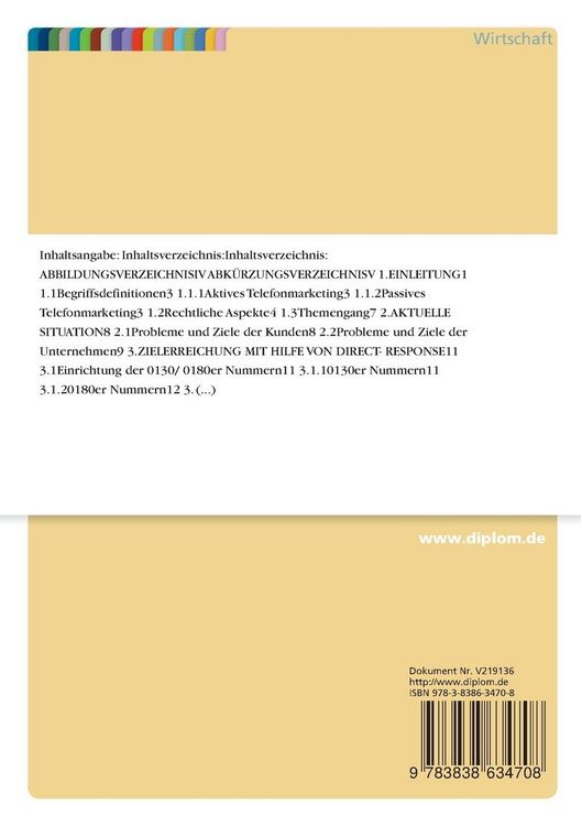 Produktbild: Passives Telefonmarketing