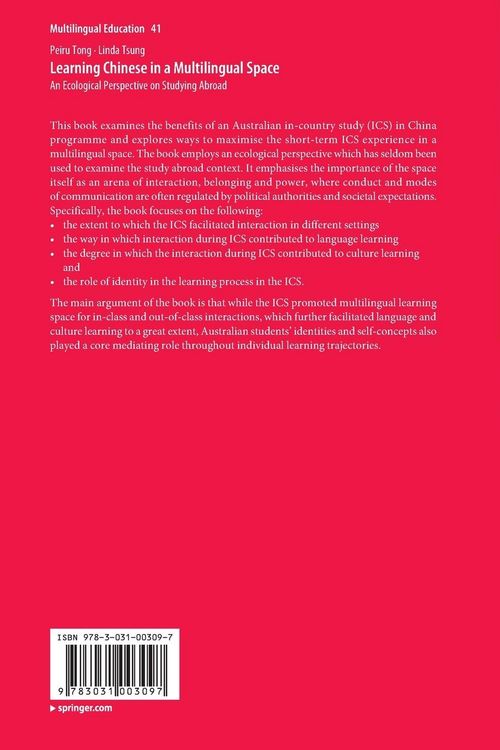 Produktbild: Learning Chinese in a Multilingual Space