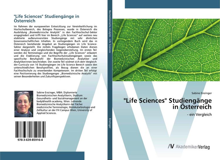 Produktbild: "Life Sciences" Studieng&auml;nge in &Ouml;sterreich