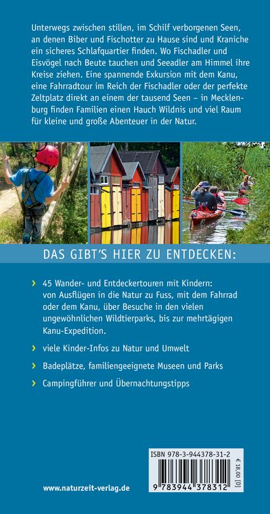 Produktbild: Naturzeit mit Kindern: Mecklenburgische Seenplatte