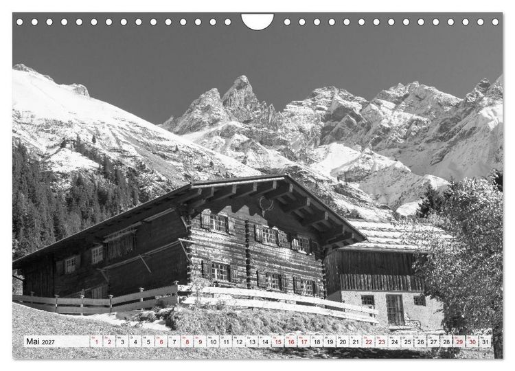 Produktbild: Traumhafte Allg&auml;uer Alpen (Wandkalender 2027 DIN A4 quer), CALVENDO Monatskalender
