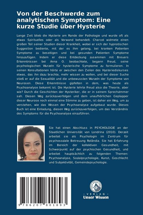 Produktbild: Von der Beschwerde zum analytischen Symptom: Eine kurze Studie &uuml;ber Hysterie