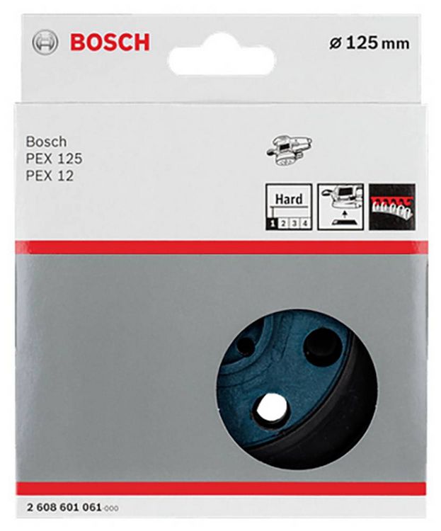 Produktbild: Bosch Accessories 2609256B61 Schleifteller Mittelhart Durchmesser 125mm