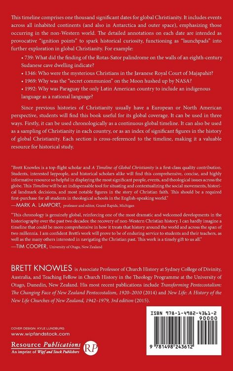 Produktbild: A Timeline of Global Christianity
