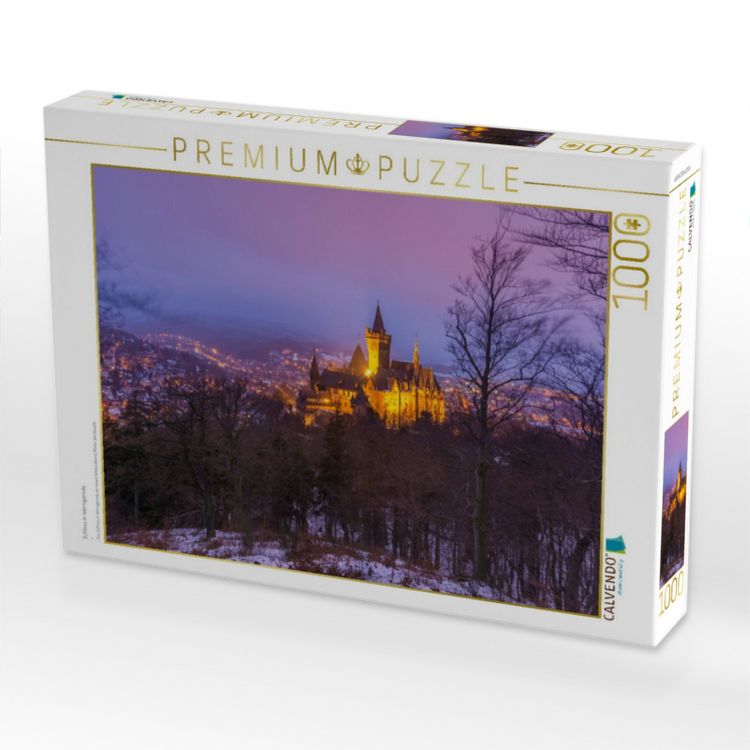 Produktbild: CALVENDO Puzzle Schloss in Wernigerode | 1000 Teile Lege-Gr&ouml;&szlig;e 64x48cm Foto-Puzzle f&uuml;r gl&uuml;ckliche Stunden