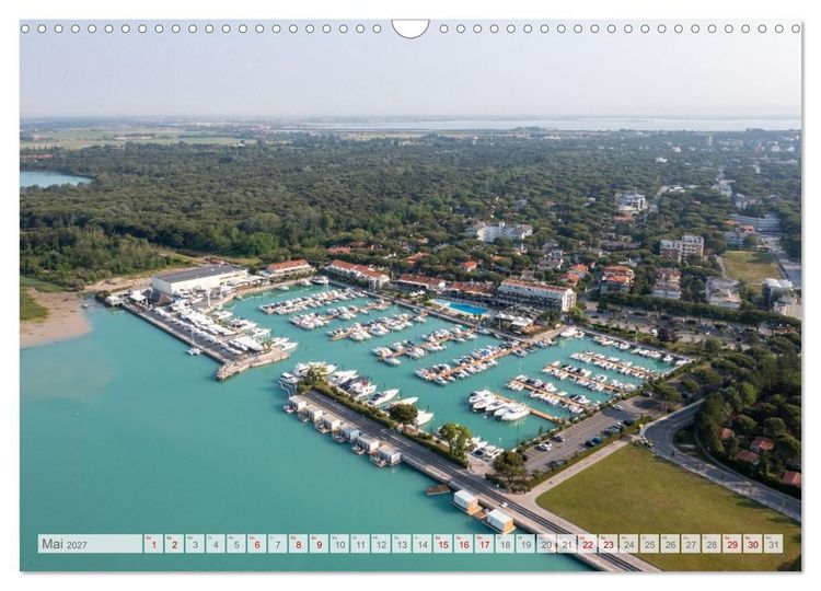 Produktbild: Lignano in Italien. Sommer Strand und Meer (Wandkalender 2027 DIN A3 quer), CALVENDO Monatskalender