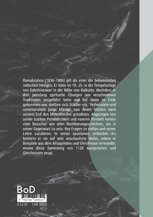 Produktbild: Worte Ramakrishnas
