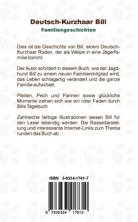 Produktbild: Deutsch-Kurzhaar Bill