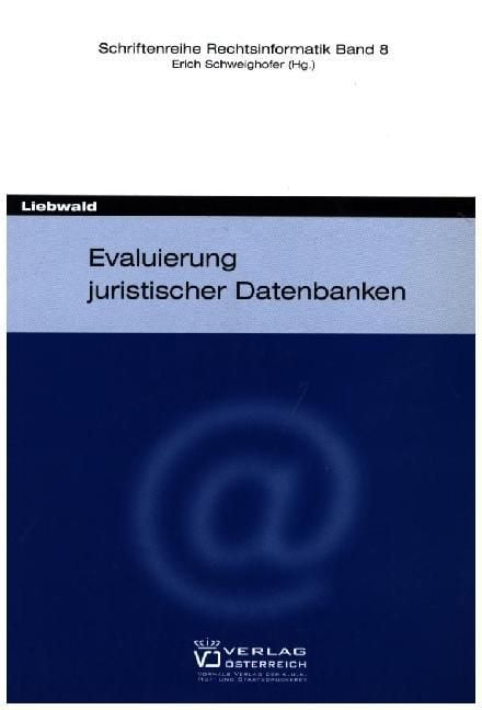 Produktbild: Evaluierung juristischer Datenbanken