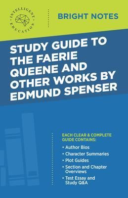 Produktbild: Study Guide to The Faerie Queene and Other Works by Edmund Spenser
