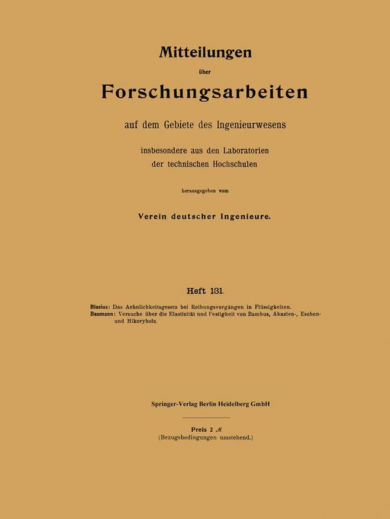 Produktbild: Mitteilungen &uuml;ber Forschungsarbeiten auf dem Gebiete des Ingenieurwesens