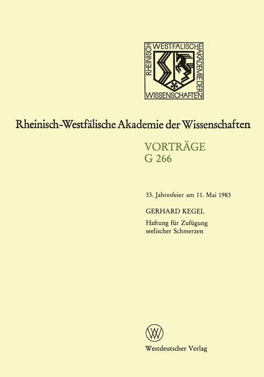 Produktbild: Haftung f&uuml;r Zuf&uuml;gung seelischer Schmerzen