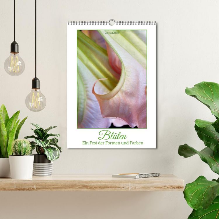 Produktbild: Bl&uuml;ten - Ein Fest der Formen und Farben (Wandkalender 2026 DIN A3 hoch), CALVENDO Monatskalender