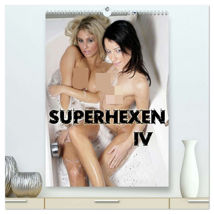 Produktbild: Superhexen IV (hochwertiger Premium Wandkalender 2026 DIN A2 hoch), Kunstdruck in Hochglanz