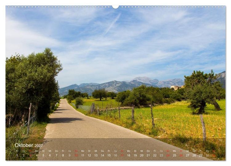 Produktbild: Mit dem Rennrad auf Mallorca (hochwertiger Premium Wandkalender 2027 DIN A2 quer), Kunstdruck in Hochglanz