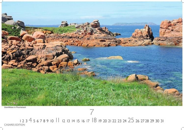 Produktbild: Bretagne Kalender 2027 &ndash; Wandkalender | Fotokalender Frankreich 35x50cm - Hochwertiger . mit atemberaubenden Landschaftsbildern, Natur, K&uuml;sten & Kultur &ndash; Perfekt f&uuml;r Natur- und Reiseenthusiasten