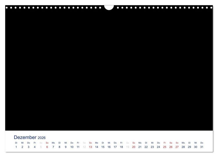 Produktbild: Farbiger Bastelkalender (Wandkalender 2026 DIN A3 quer), CALVENDO Monatskalender