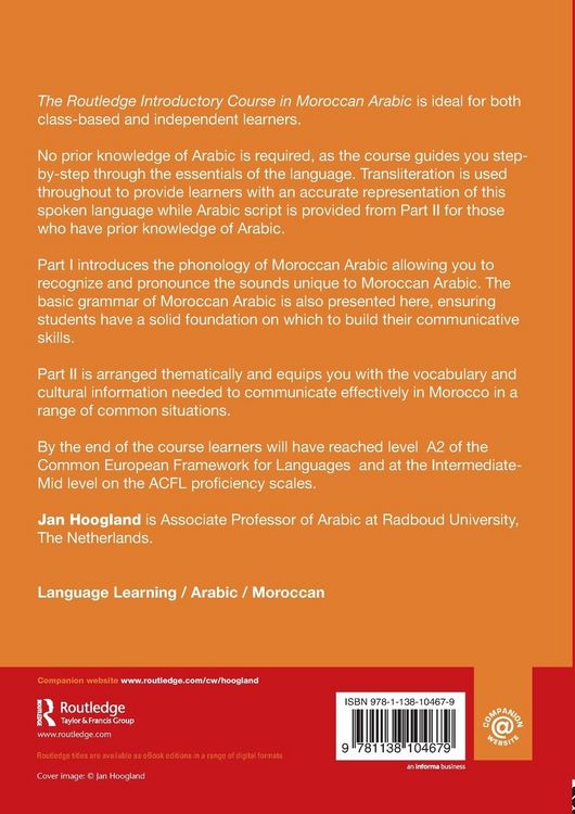 Produktbild: The Routledge Introductory Course in Moroccan Arabic