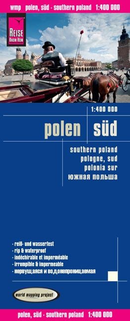 Produktbild: Reise Know-How Landkarte Polen-Süd 1 : 400.000
