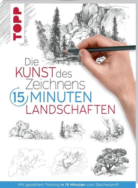 Produktbild: Die Kunst des Zeichnens 15 Minuten - Landschaften