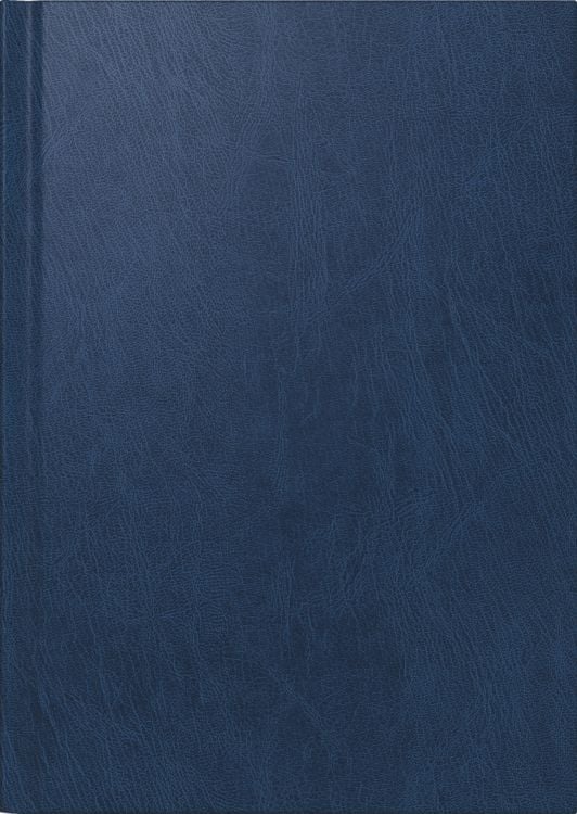 Produktbild: Buchkalender Mod. Chefplaner 2027, A5, Kunststoff, dunkelblau