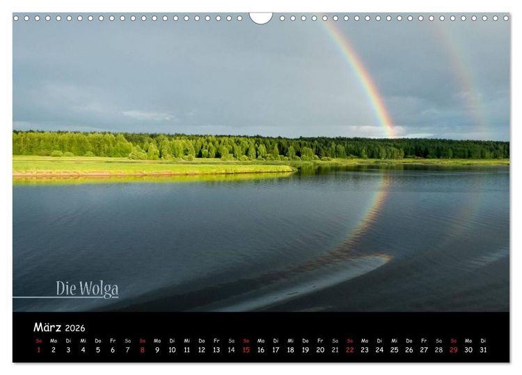Produktbild: Von Moskau nach St. Petersburg (Wandkalender 2026 DIN A3 quer), CALVENDO Monatskalender