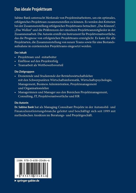Produktbild: Das ideale Projektteam
