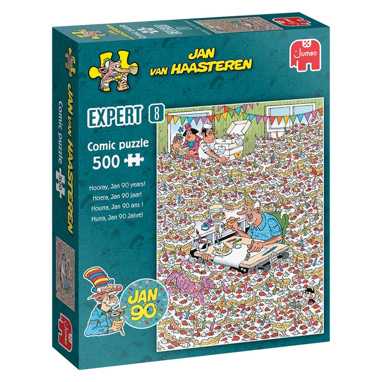 Produktbild: Jan van Haasteren Expert 8 - 2026 - Puzzle 500 Teile