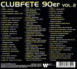 Produktbild: Clubfete 90er,Vol.2(60Club&Party Hits Of The 90's)