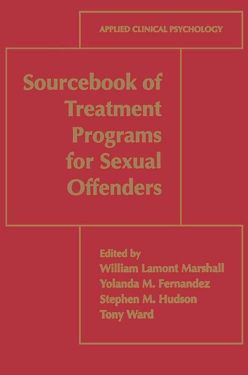 Produktbild: Sourcebook of Treatment Programs for Sexual Offenders