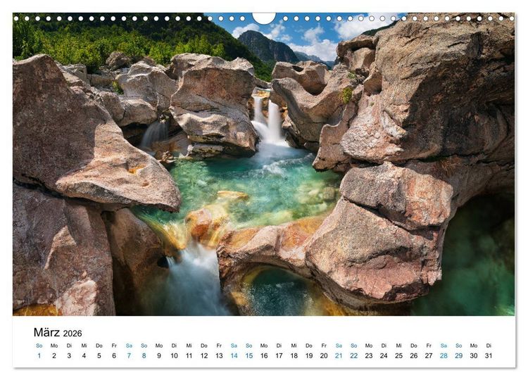Produktbild: Albanien - Europas geheimes Paradies (Wandkalender 2026 DIN A3 quer), CALVENDO Monatskalender