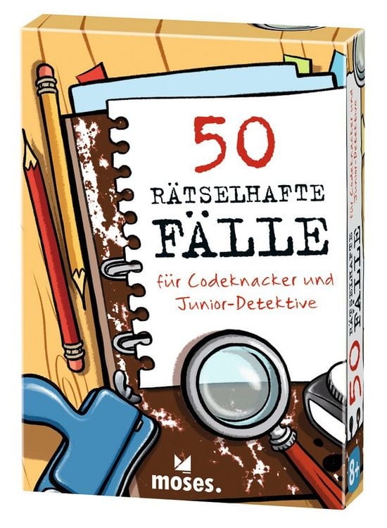 Produktbild: 50 r&auml;tselhafte F&auml;lle f&uuml;r Codeknacker und Junior-Detektive