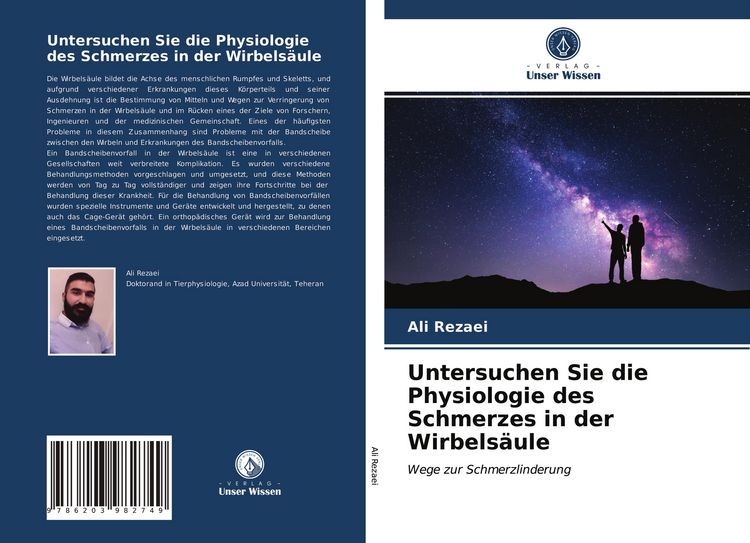 Produktbild: Untersuchen Sie die Physiologie des Schmerzes in der Wirbels&auml;ule