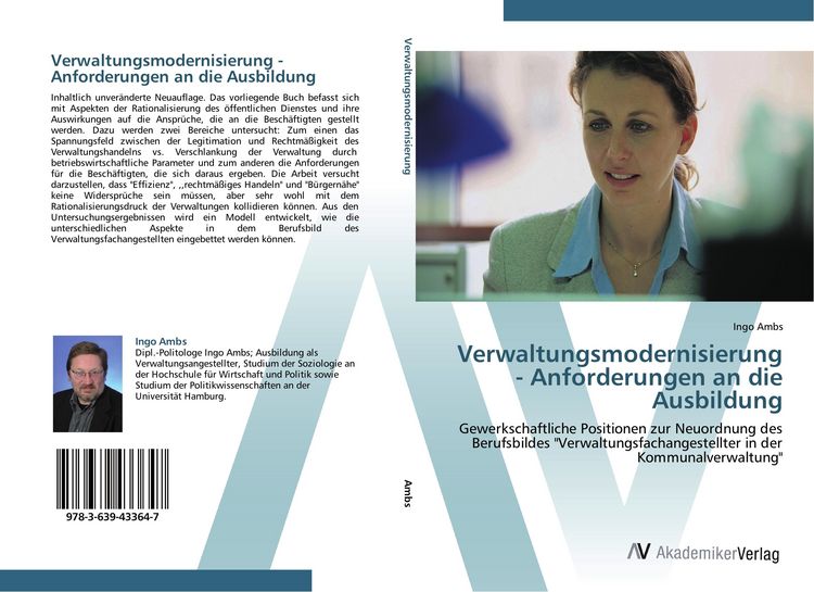 Produktbild: Verwaltungsmodernisierung - Anforderungen an die Ausbildung