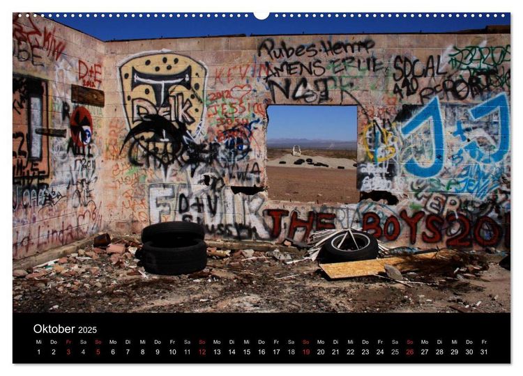 Produktbild: West of Midpoint (Wandkalender 2025 DIN A2 quer), CALVENDO Monatskalender