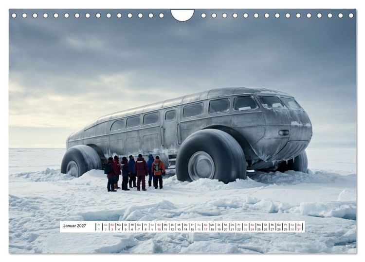 Produktbild: N&auml;chster Halt: Expedition (Wandkalender 2027 DIN A4 quer), CALVENDO Monatskalender