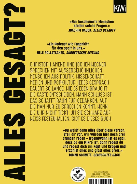Produktbild: Alles gesagt?