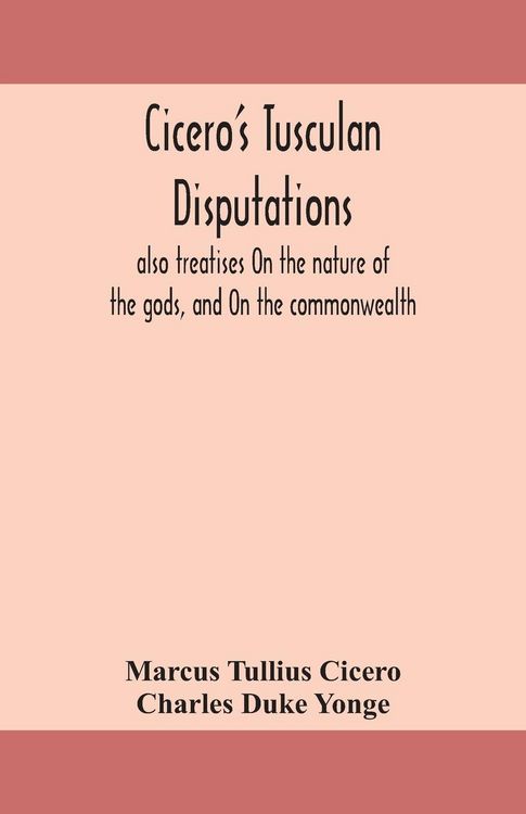 Produktbild: Cicero'S Tusculan Disputations